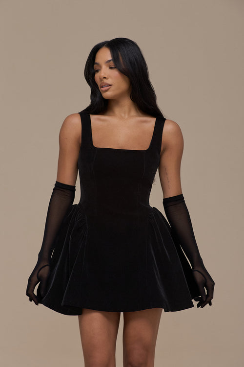 Brigitte - Damen-Minikleid