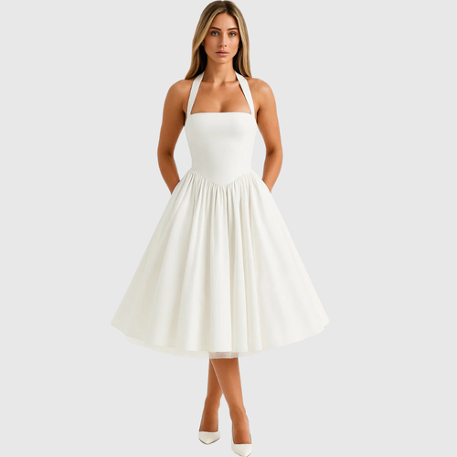 Christa - Damen-Midikleid