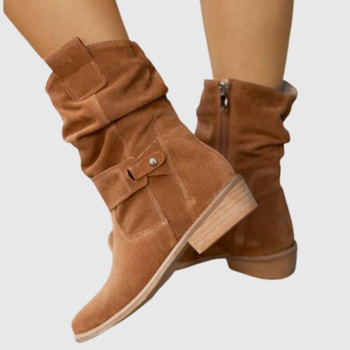Lieselotte - Damen-Wildlederstiefel