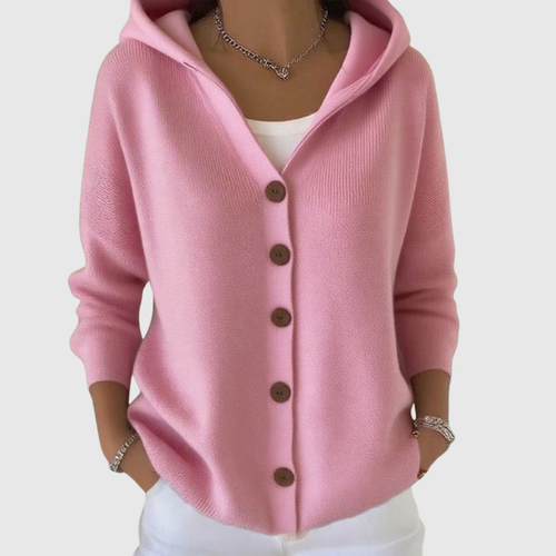 Nicole | Kapuzen-Strickjacke