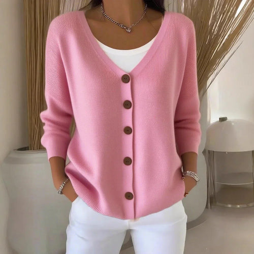 Daniela - Strickjacke mit V-Ausschnitt