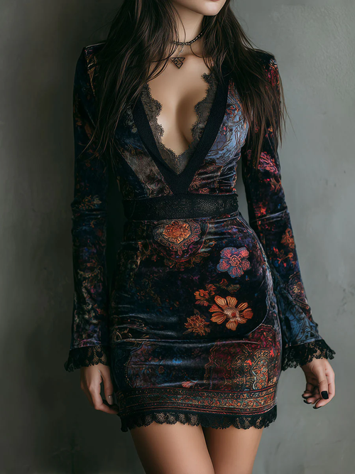 Ingrid - Damen-Minikleid