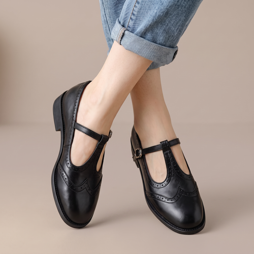Tanja - Elegante T-Steg-Schuhe