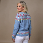 Siri - Folk-Strickjacke