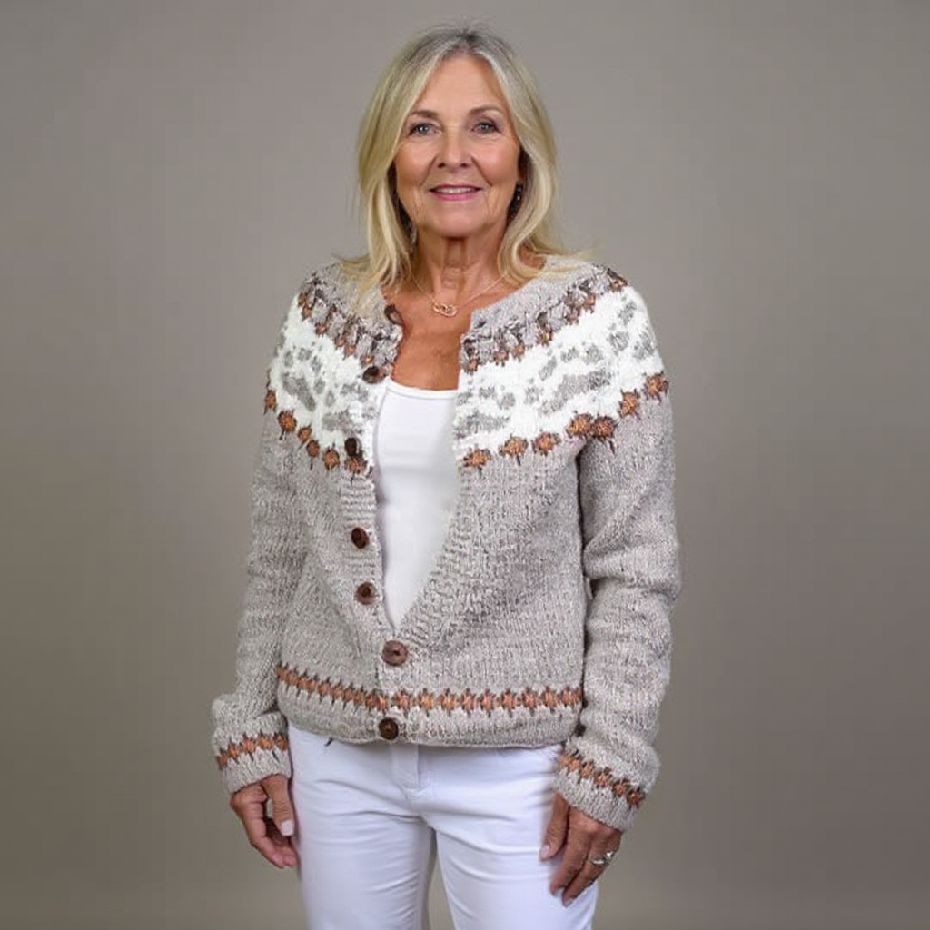 Pia - Isländische Strickjacke