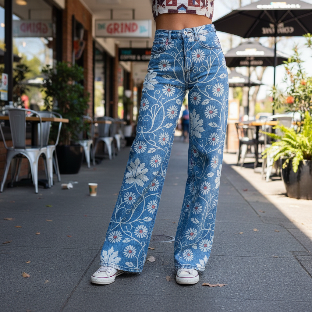 Susanne - Bequeme weite Boho-Hose