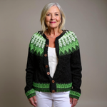 Mira - Fair-Isle-Strickjacke