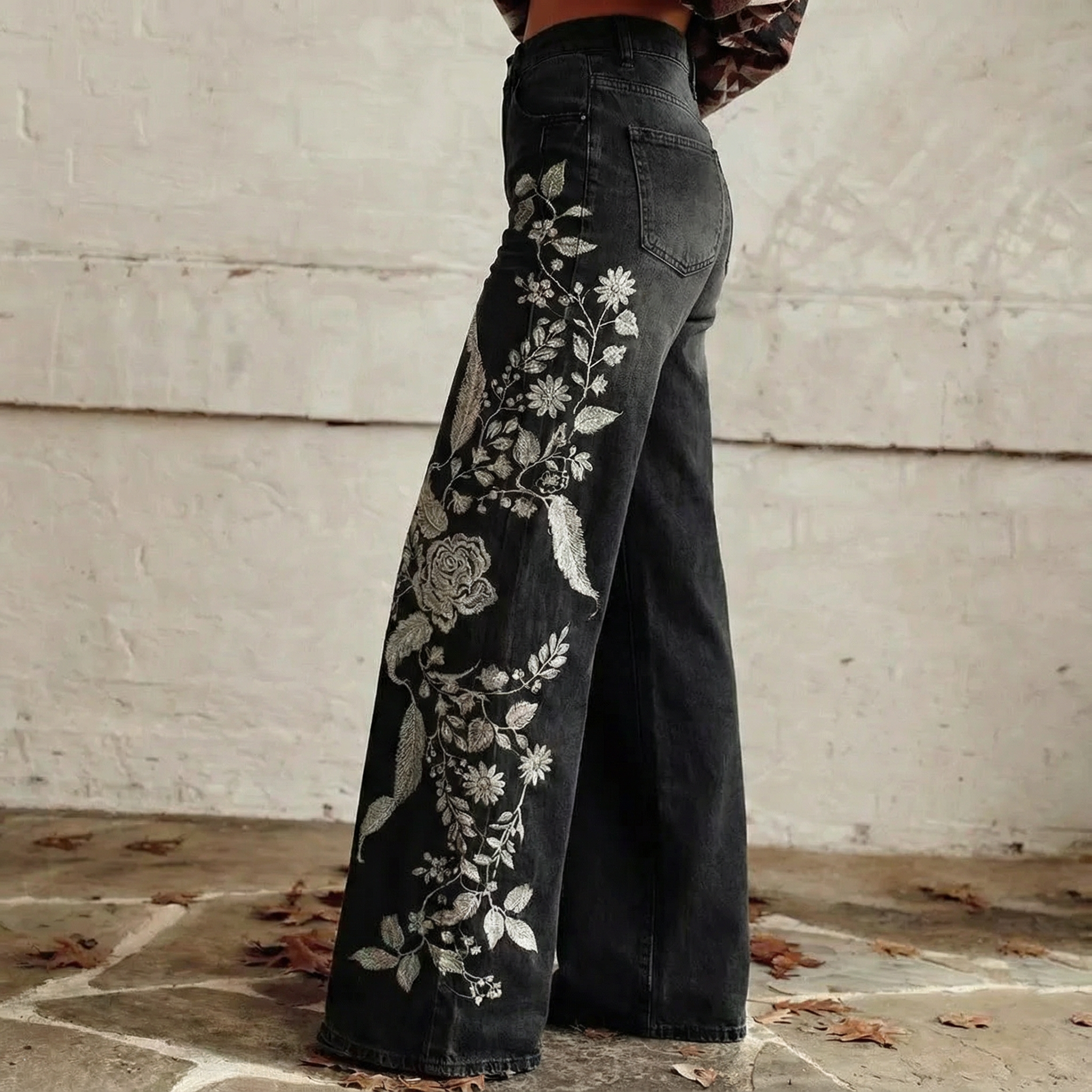 Claudia - Weite Boho-Vintagehose