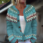 Lova - Fair-Isle-Strickjacke