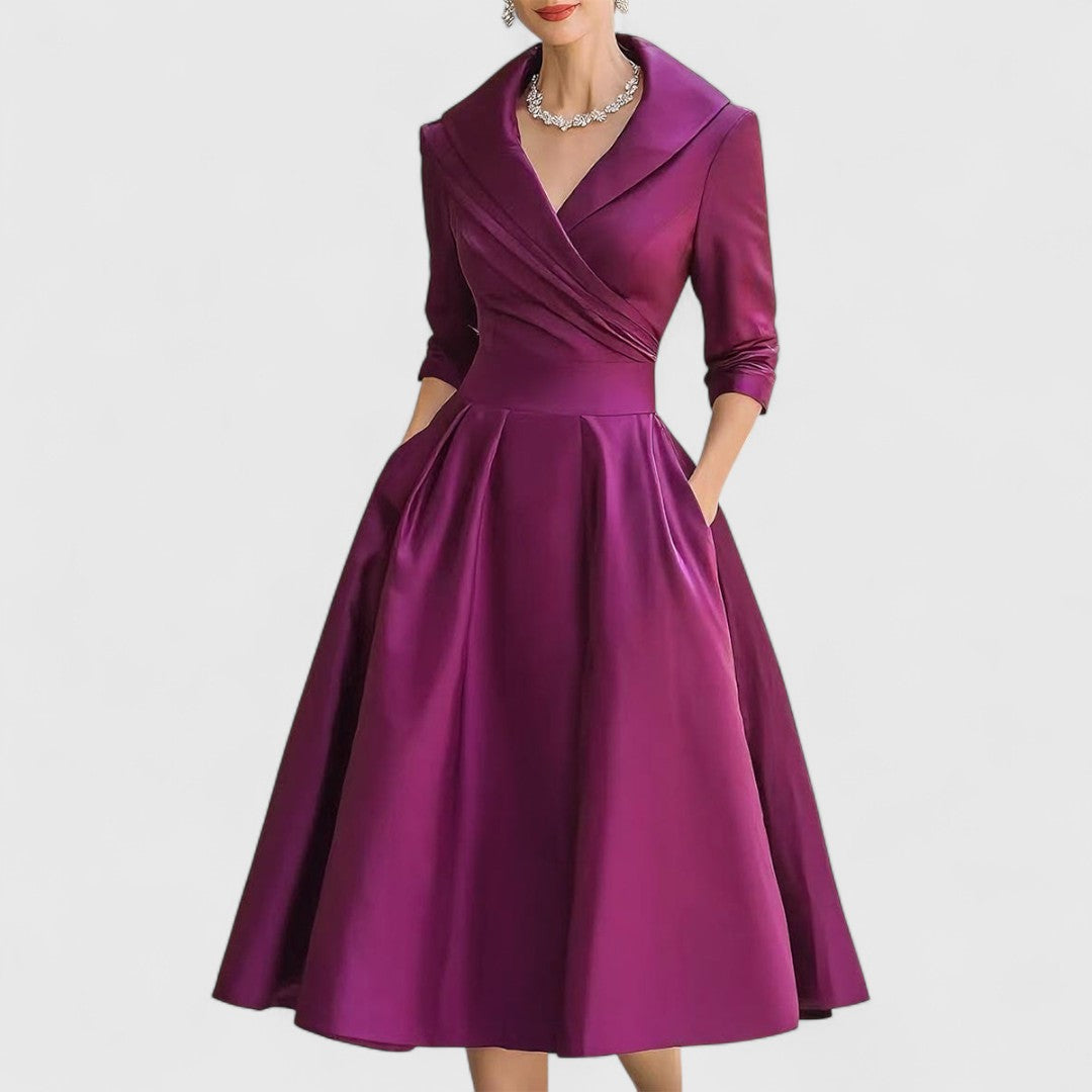 Bettina - Damen-Midikleid