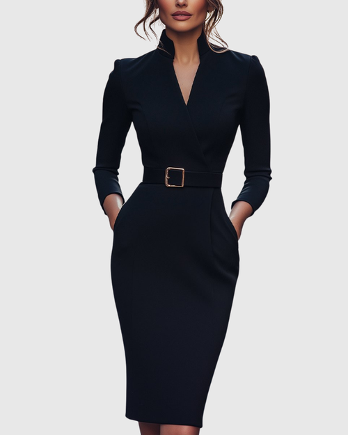 Heike - Damen-Midikleid