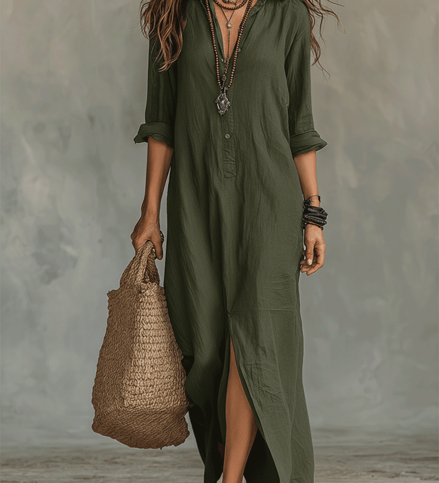 Therese - Damen-Maxikleid