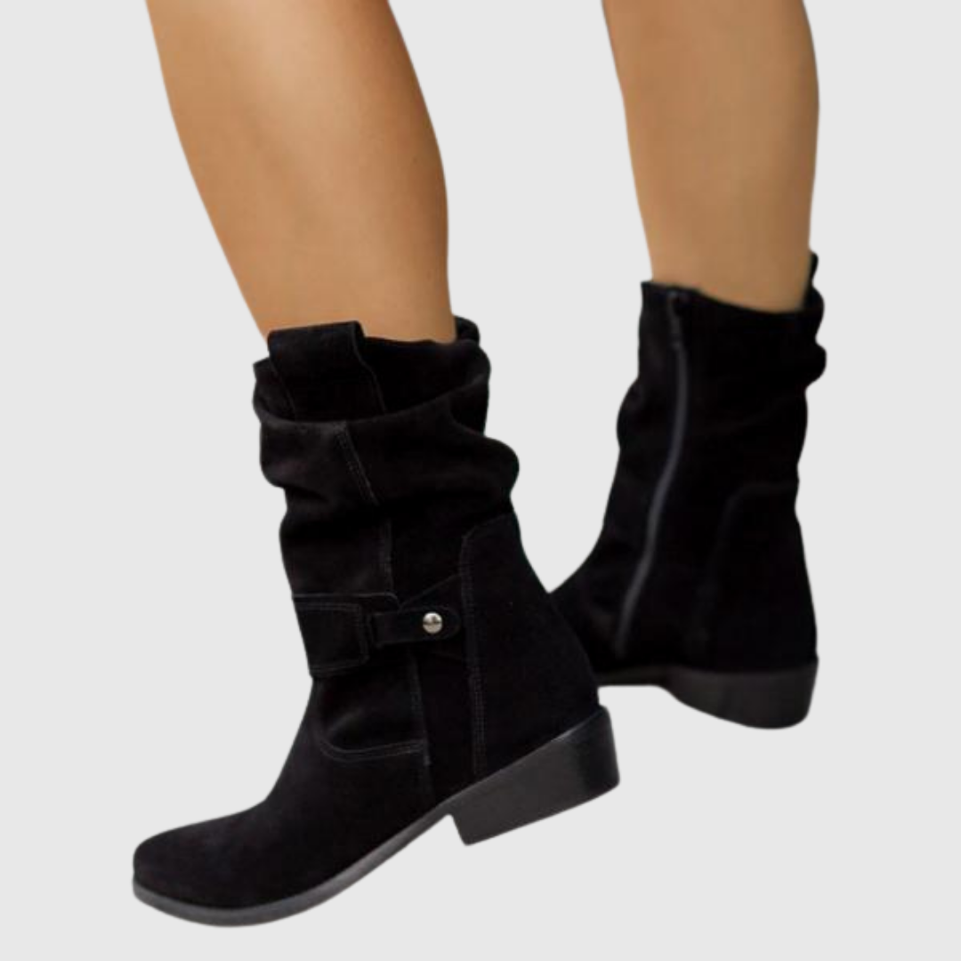 Lieselotte - Damen-Wildlederstiefel