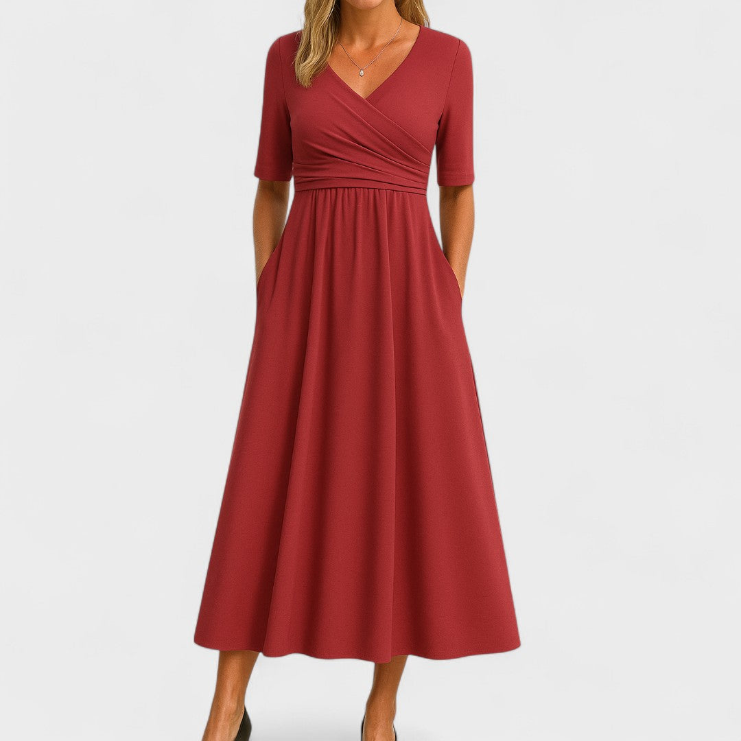 Rosalie - Damen-Midikleid