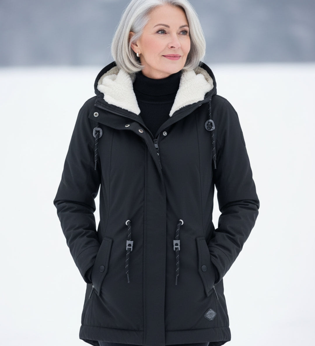 Simone - Alpin-Parka - Schwarz