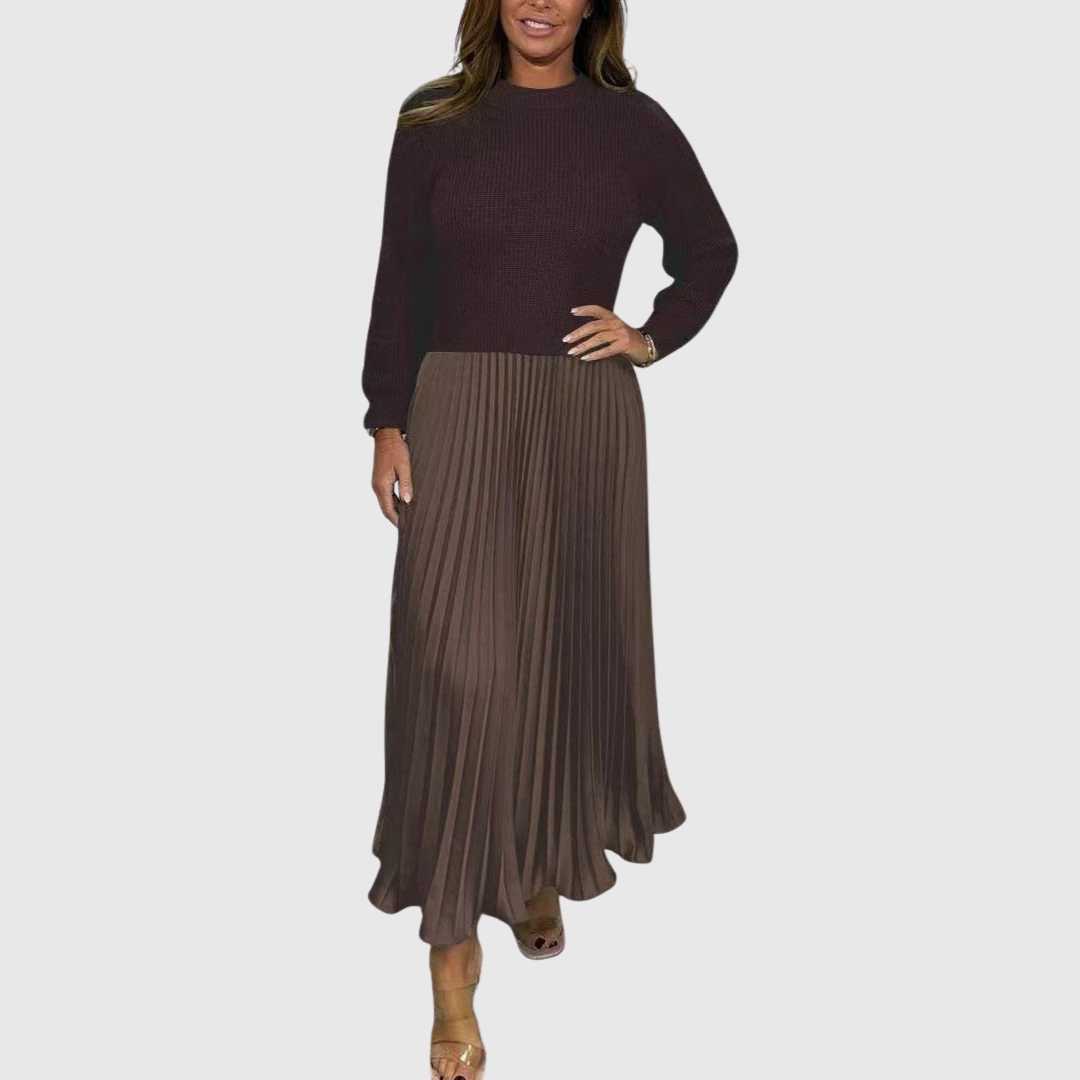 Ingrid - Alarice Damen-Maxikleid