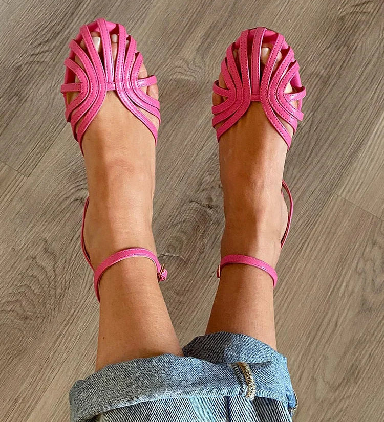 Johanna - Goldene Juwelen-Sandalen