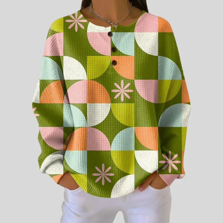 Annika - Pullover mit abstraktem Muster