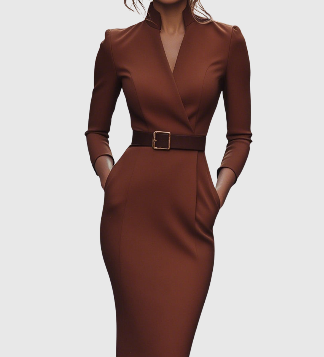 Heike - Damen-Midikleid