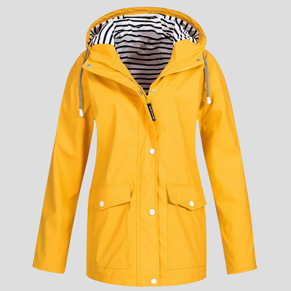 Manuela - Isolierte wasserdichte Jacke - Gelb