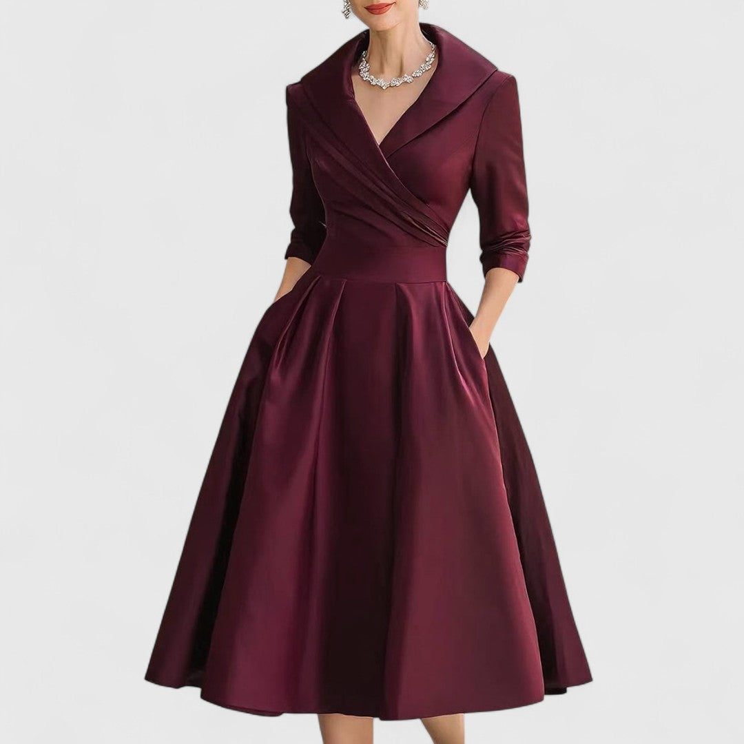 Bettina - Damen-Midikleid