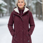 Simone - Alpin-Parka - Bordeaux
