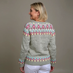 Selin - Fair-Isle-Strickjacke