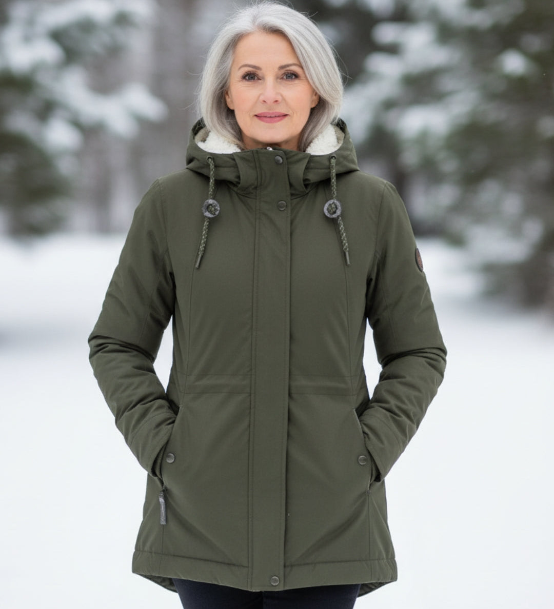 Simone - Alpin-Parka - Grün
