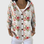 Christina | Weiche Kapuzen-Strickjacke