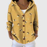 Julia | Kapuzen-Strickjacke