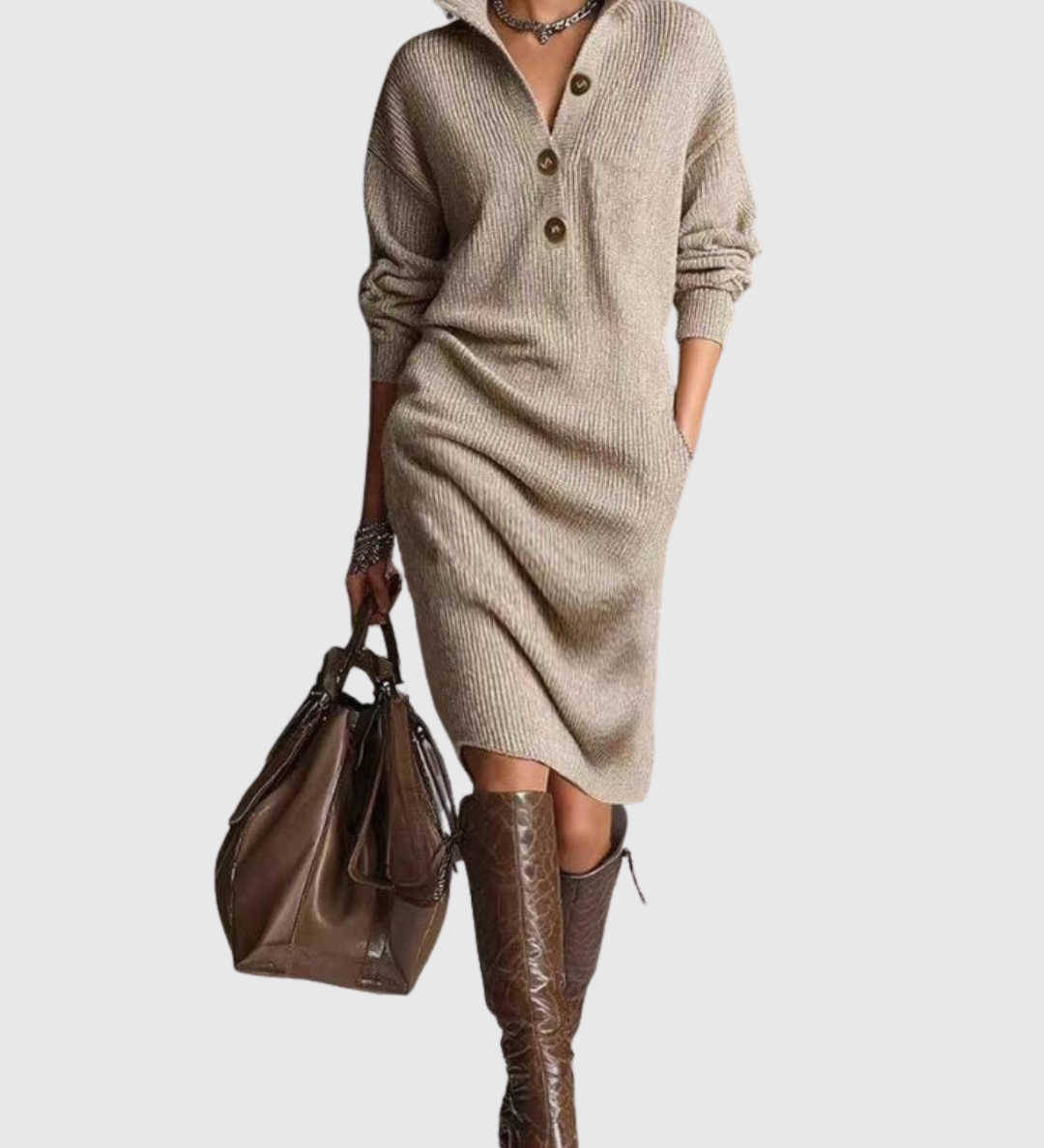 Marlene - Damen-Midikleid