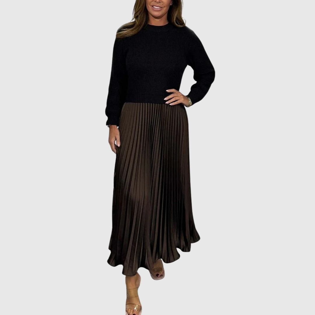 Ingrid - Alarice Damen-Maxikleid