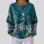 Andrea - Pullover mit buntem Blumenmuster
