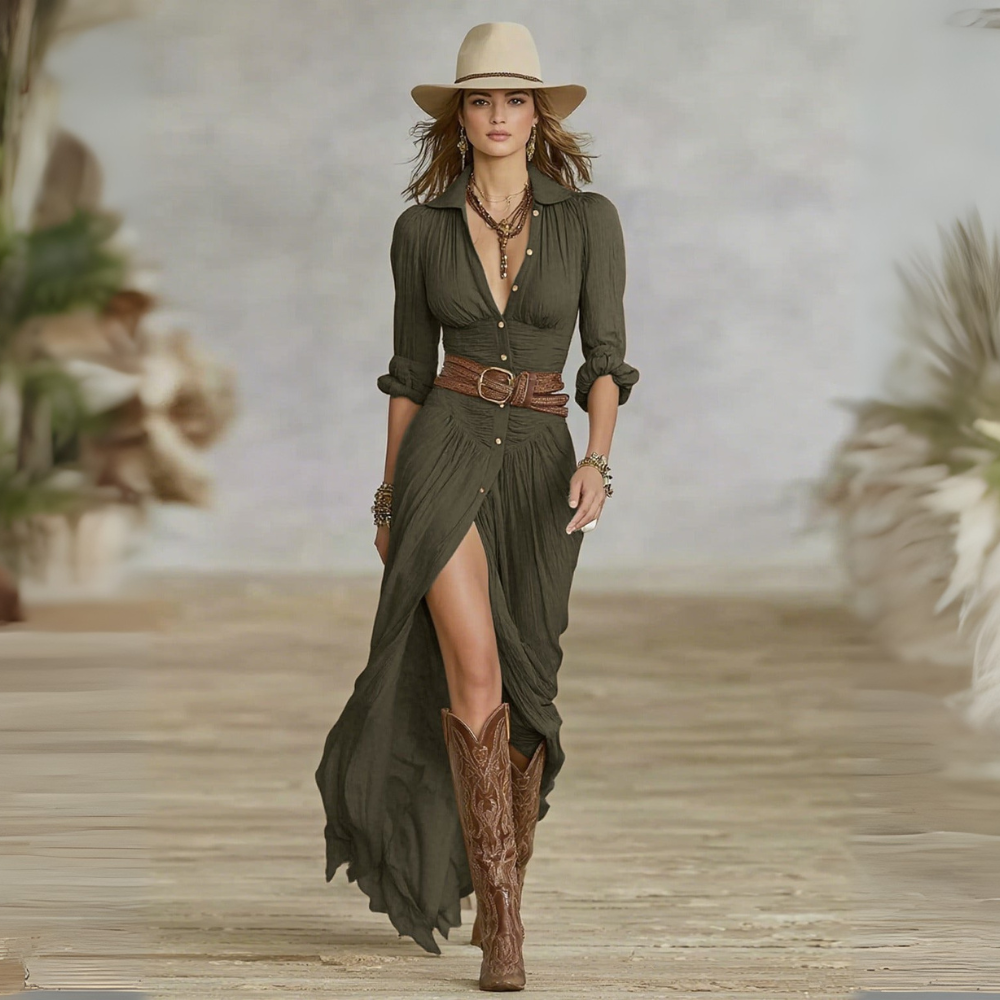 Adelheid - Damen-Maxikleid