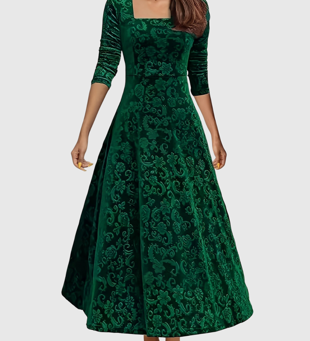 Anna - Damen-Midikleid