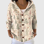 Katharina | Strickjacke mit Kapuze