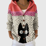 Simone | Kapuzen-Strickjacke