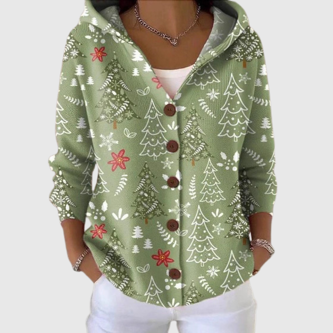 Petra | Kapuzen-Strickjacke
