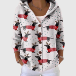 Silke | Strickjacke mit Kapuze