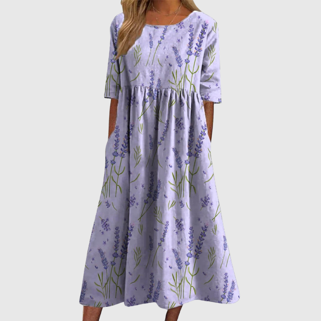 Angelika - Damen-Midikleid