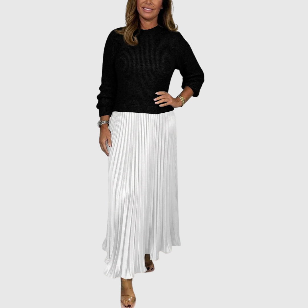 Ingrid - Alarice Damen-Maxikleid