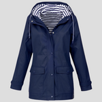 Manuela - Isolierte wasserdichte Jacke - Marineblau