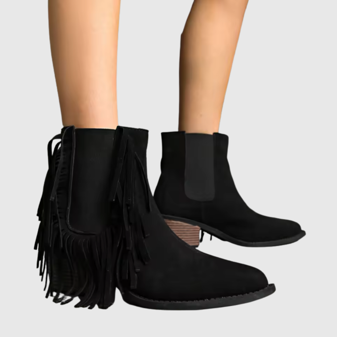 Mathilde - Damen-Wildlederstiefel