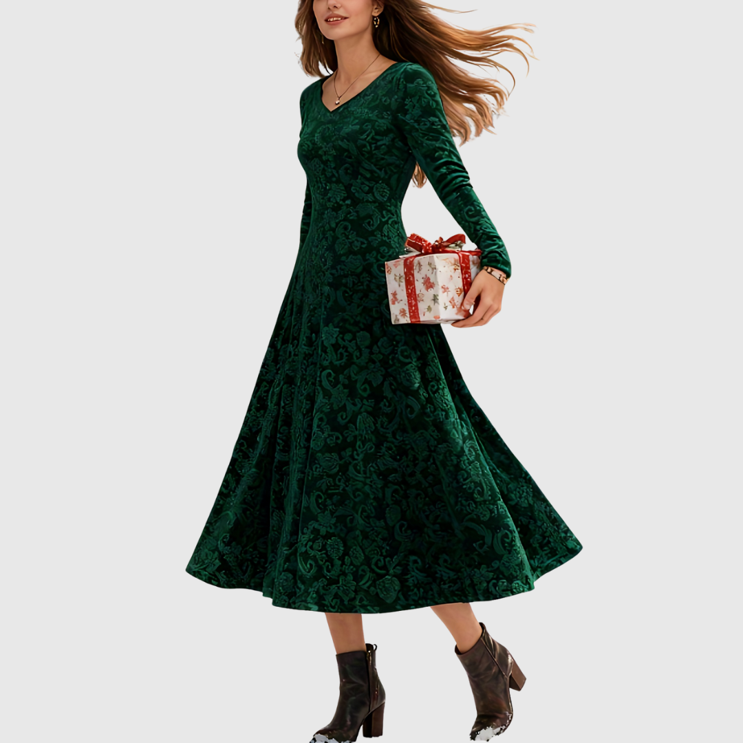 Hildegard - Damen-Maxikleid
