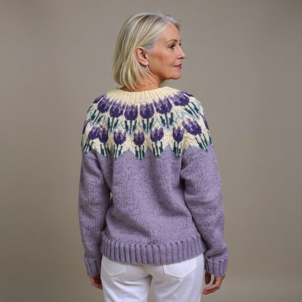 Nell - Folk-Strickjacke