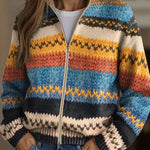 Sofia - Cardigan im Zickzack-Design