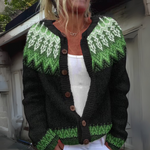 Mira - Fair-Isle-Strickjacke