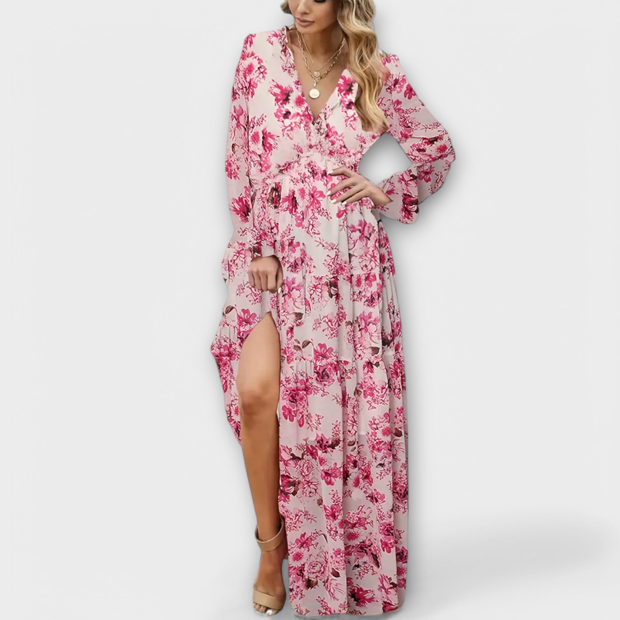 Anneliese - Damen-Maxikleid