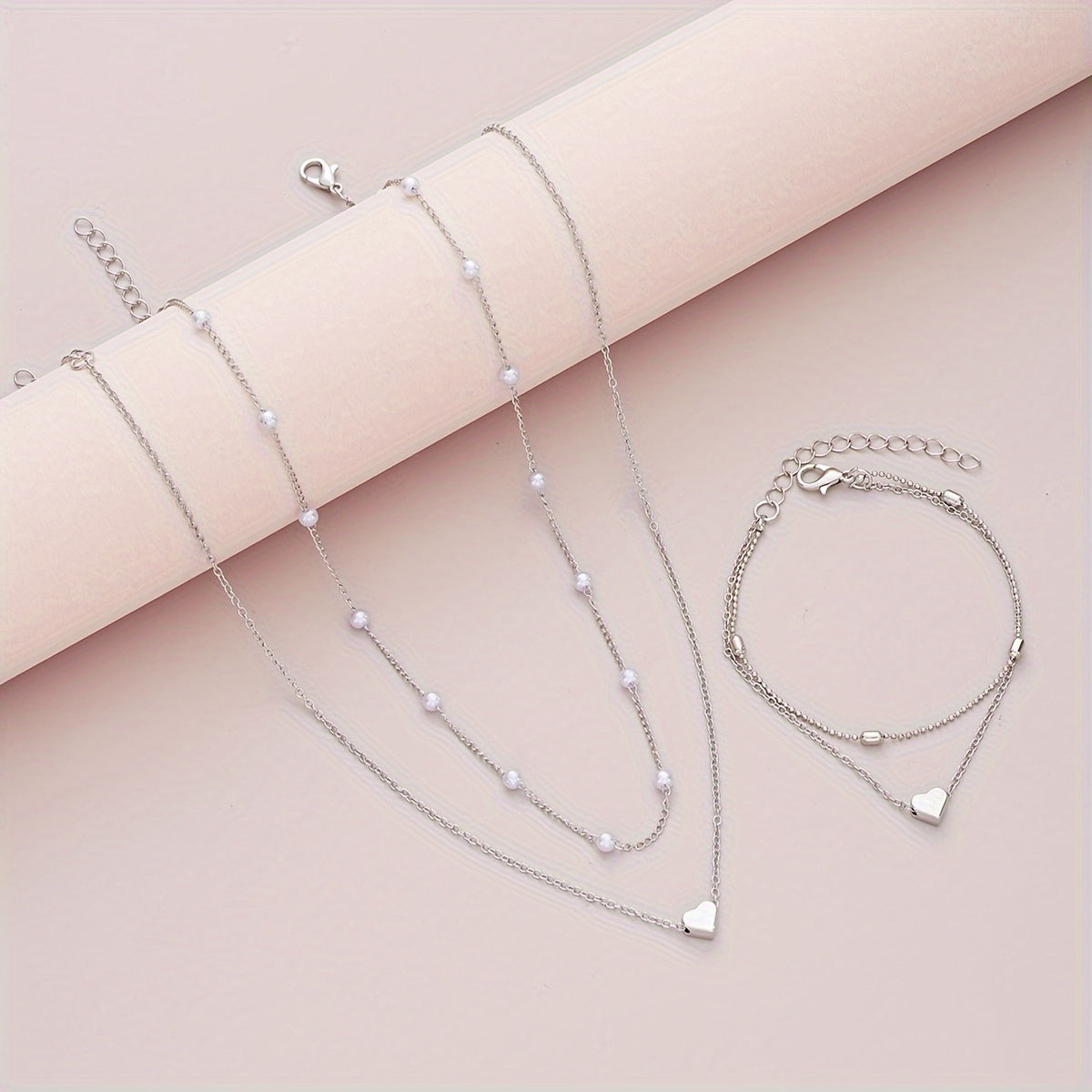 Charlotte - Mehrlagiges Damen-Schmuckset