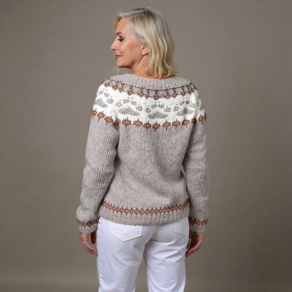 Pia - Isländische Strickjacke